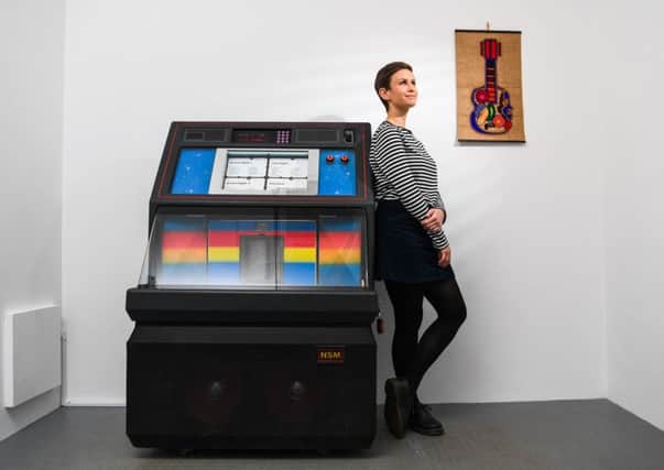Kerry Chase with A Jukebox of People Trying to Change the World. Picture James Hardisty.