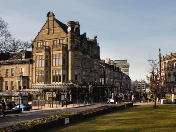 Harrogate Town Centre. 
(Credit for video goes to HG1 Bar)