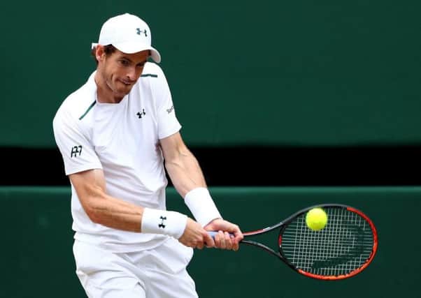 UNDER THE KNIFE: British No 1 Andy Murray underwent hip surgery on Monday morning.