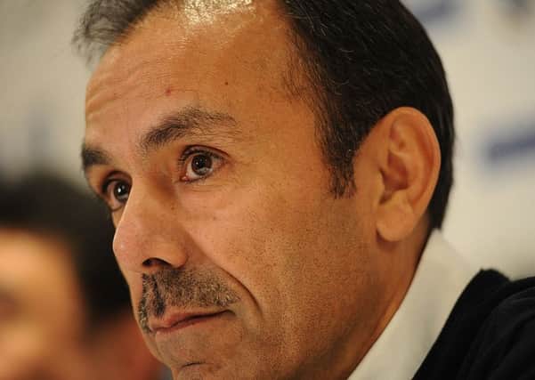 Sheffield Wednesday's new manager Jos Luhukay at Monday's press conference (Picture: Scott Merrylees).