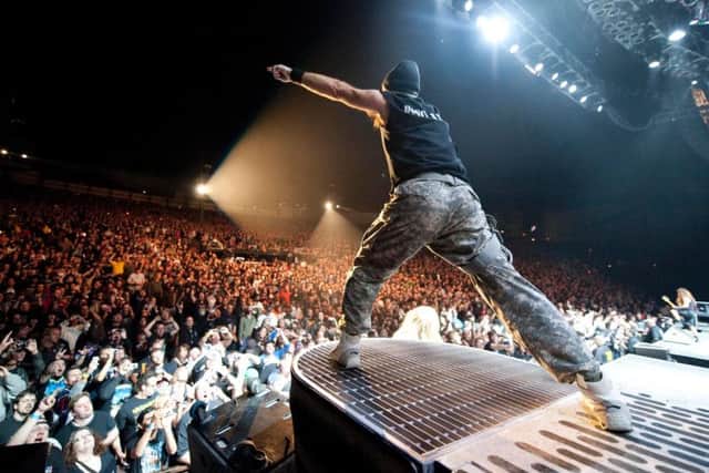 Iron Maiden have been using "paperless tickets" for their shows in an attempt to stop touts.