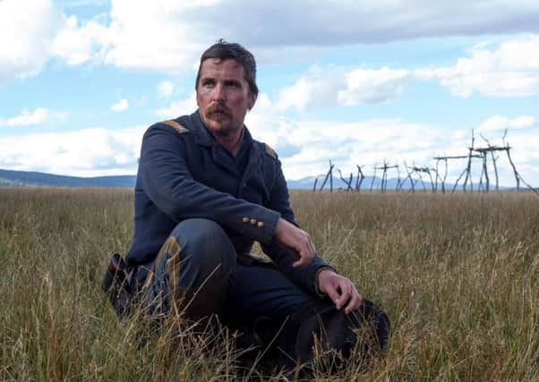 HOSTILES: Christian Bale stars as a word-weary army captain.