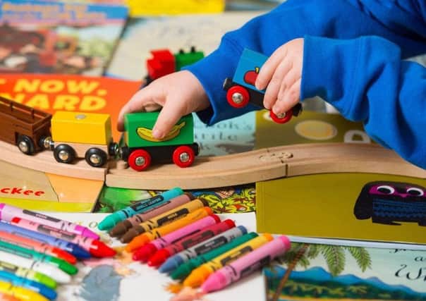 Four in ten parents in Yorkshire are putting off having another child due to the cost of childcare. Picture: PA