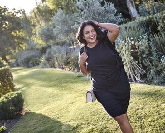 The Little Black Wrap Dress: This week Marks & Spencer introduces its Curve for M&S Collection of more than 100 pieces designed to fit and flatter sizes 18-32, available online and in selected. This dress is Â£59.