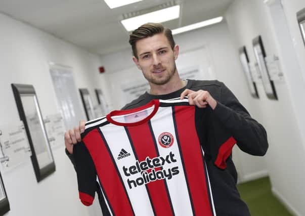 DONE DEAL: Ryan Leonard who has signed a three and a half year contract with Sheffield United. Picture: Simon Bellis/Sportimage
