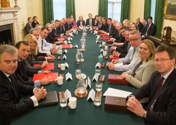 Theresa May leads her first Cabinet since the reshuffle.