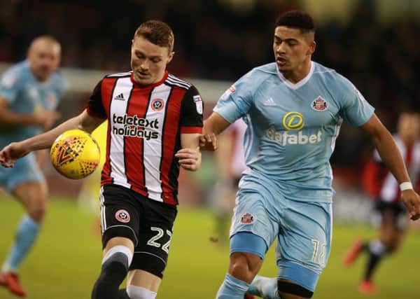 Ready for first Steel City derby: Sheffield United's former Owls striker Caolan Lavery.