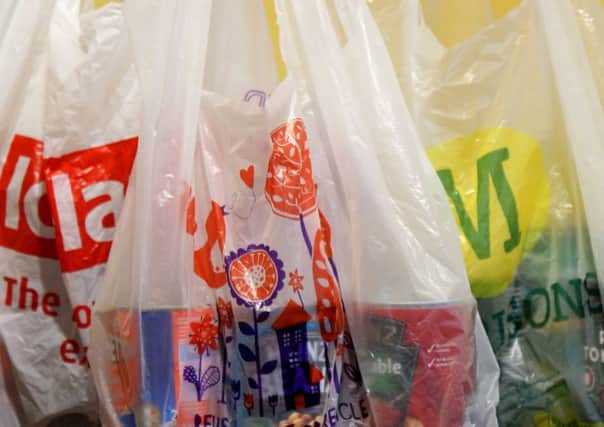 The 5p charge on disposable bags is set to be extended to all shops.
