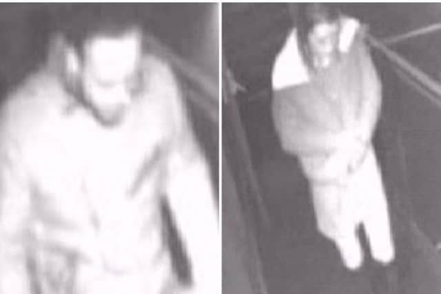 Officers also released CCTV of two more people they want to trace.