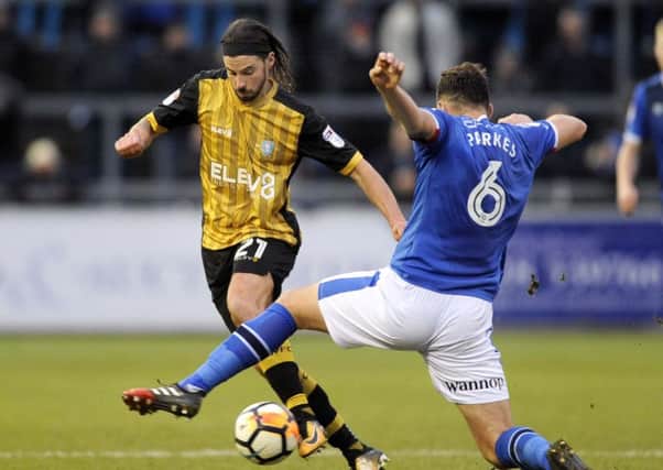 George Boyd seen in action for Sheffield Wednesday (Picture: Steve Ellis).
