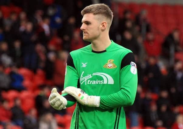 Doncaster Rovers goalkeeper Ian Lawlor: Hard work the key.  Picture: Chris Etchells