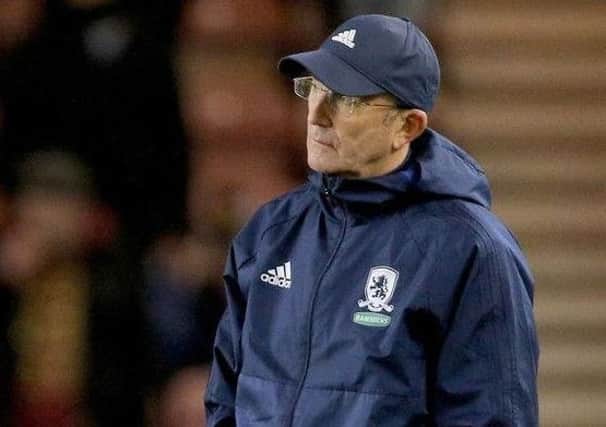 Middlesbrough manager Tony Pulis: Plans changes.