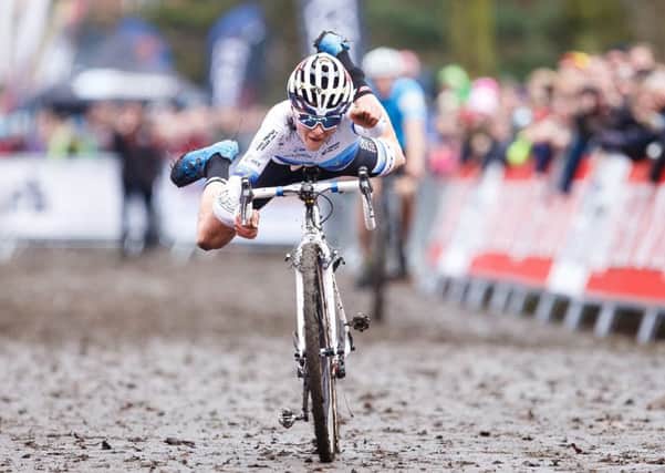 SADDLED FOR SUCCESS: Leeds teenager Tom Pidcock enjoyed a successful 2017, winning junior world titles in cyclo-cross and road racing last year.  Pictures: SWPix/Bruce Rollinson/Jonathan Gawthorpe
