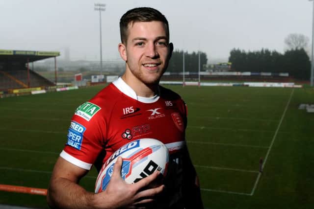Chris Atkin: Relishing Super League chance, after being release by Widnes as a youngster.