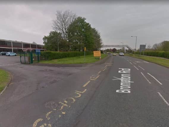 The theft happened at Northallerton School and Sixth Form College's Brompton Road campus. Picture: Google