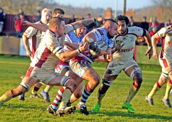 ROUSING TIMES: New Rotherham Titans' head coach Nic Rouse is hoping to end the Titans long wait for a league win. Picture:  Tony Johnson