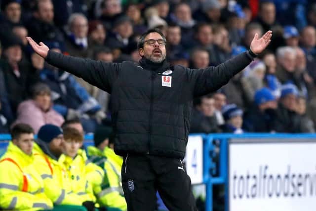 Huddersfield Town manager David Wagner reacts on the touchline during the Premier League match at the John Smith's Stadium, Huddersfield