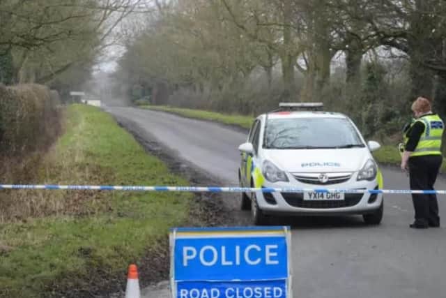 The village of Southburn near Driffield has been cordoned off as police teams search the area