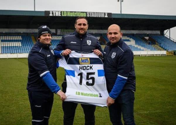 Gareth Hock has signed for Featherstone Rovers