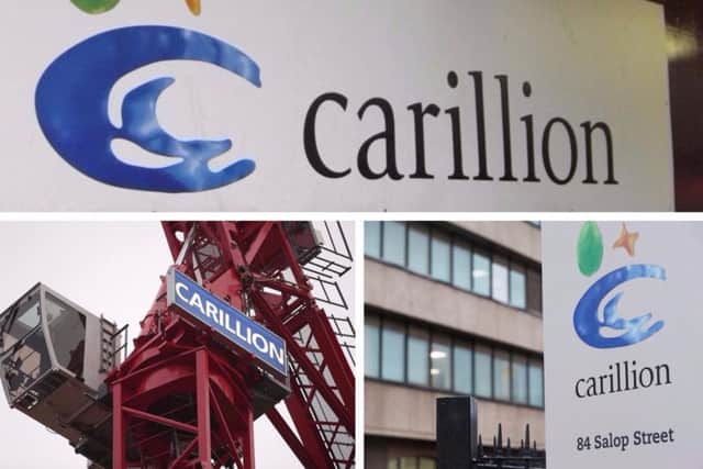 Hundreds of Carillion staff face an uncertain future.