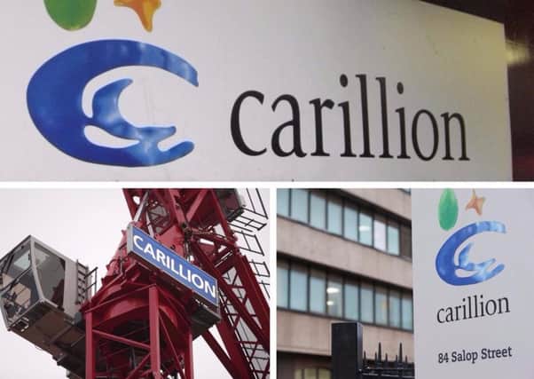 Hundreds of Carillion staff face an uncertain future.
