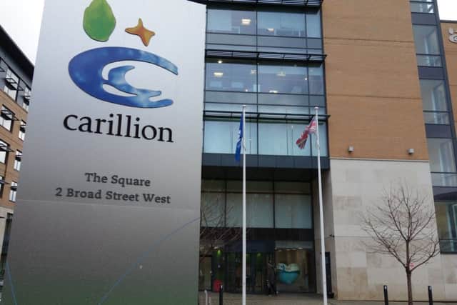 The Carillion call centre in Sheffield