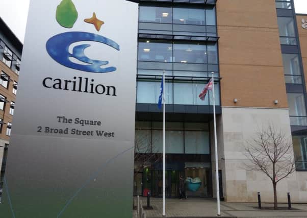 The Carillion call centre in Sheffield