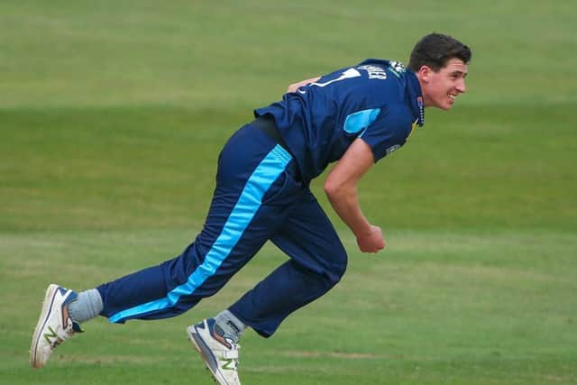 Yorkshire's Matthew Fisher will take part in the NorthvSouth one-day event in Barbados.
