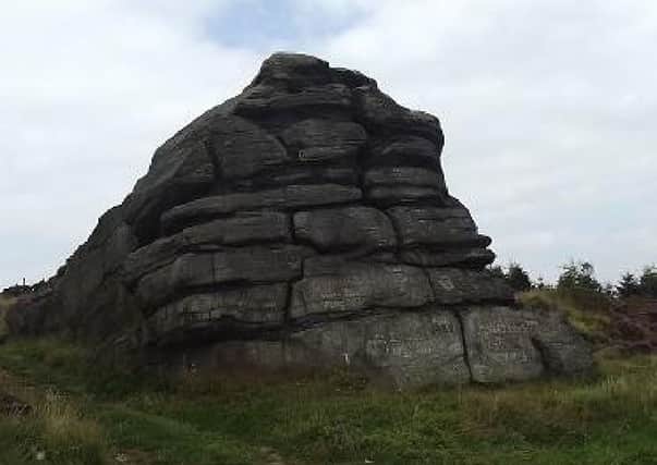 Great Rock in Calderdale.