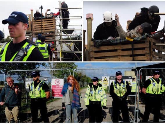 Anti-fracking campaigners have staged numerous protests near Third Energy's site in Kirby Misperton over the past six months.