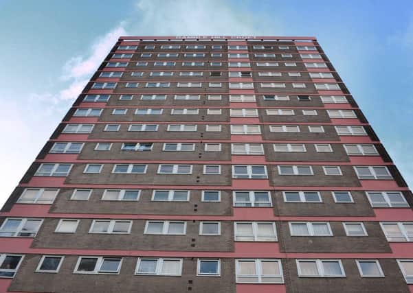 Gamble Hill Croft, Bramley is one of the Leeds tower blocks earmarked for new fire safety work.