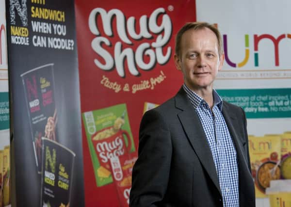 John Power MBE, chief executive of convenience food manufacturer Symington's.