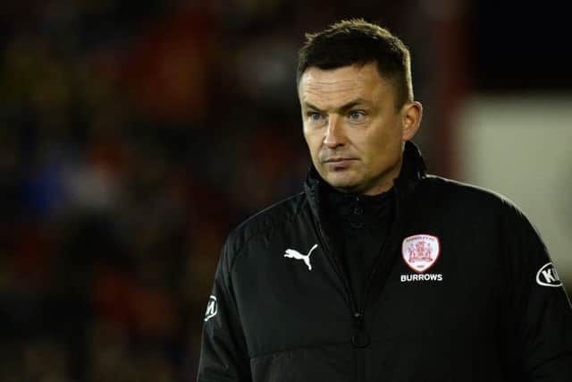 Barnsley head coach Paul Heckingbottom. (Picture: Bruce Rollinson)