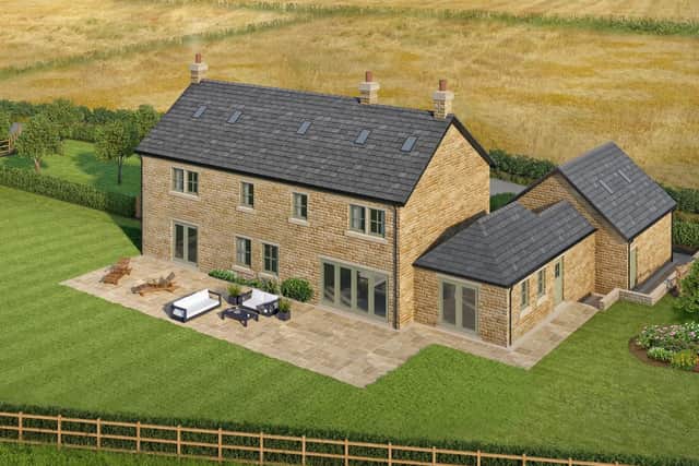 The village is located a few minutes drive from Wetherby, with an enviable outlook.