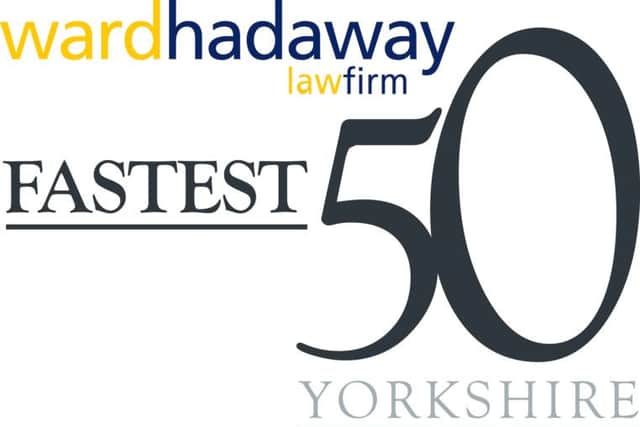 The Fastest 50 is organised by The Yorkshire Post and Ward Hadaway