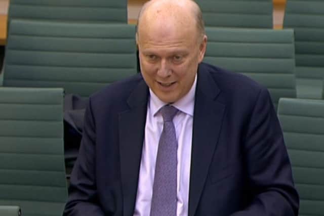 Chris Grayling appeared before the Transport Select Committee this week.
