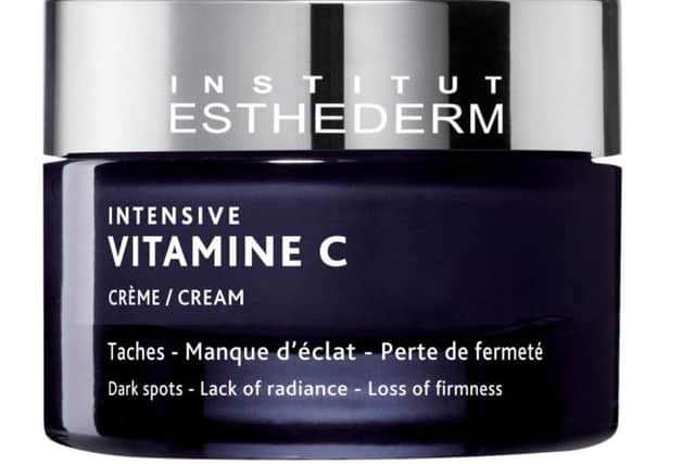 Esthederm Intensive Vitamine C Cream
: This is a rich anti-wrinkle and brightening cream with a high concentration of Vitamin C, designed to target wrinkles and pigment spots. You apply it in the morning and/or in the evening to the face, neck and dÃ©colletÃ©. Use as a two-month intensive treatment for best results, says Esthedrem. Its on offer at Â£54.40 at www.feelunique.com.