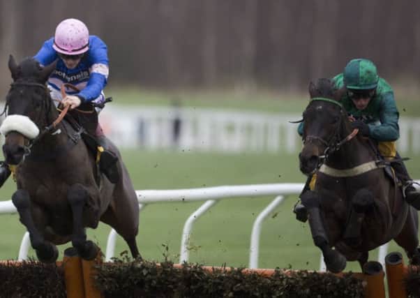 Alan King's Sceau Royal, right, is set to run at Doncaster on Saturday.