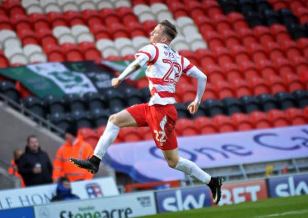 Doncaster Rovers Alfie Beestin scored late on to claim a draw for Darren Fergusons side (Picture: Marie Caley).