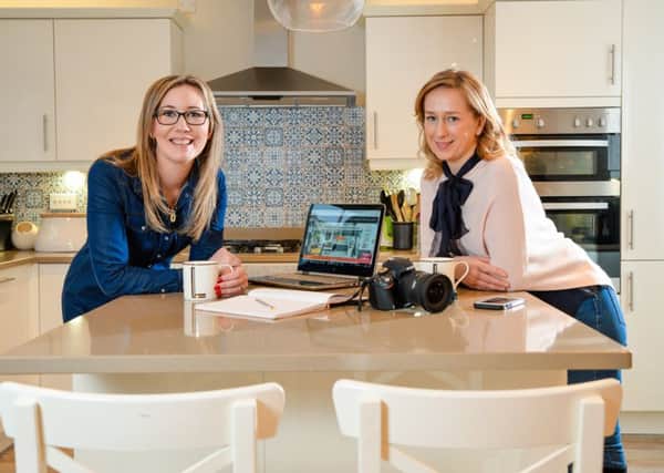 in the right place: Founders of Lifestyle Locations, Louise Bates, left, and Clare Armitage have developed a portfolio of locations for advertising and media groups.