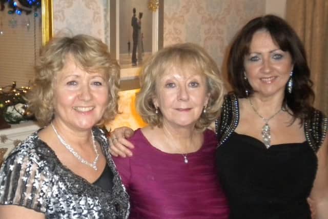 Ann Maguire with her sisters Denise Courtney and Shelagh Connor