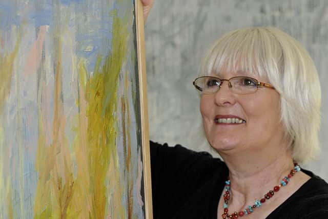 Artist Sue Gough is among those who have taken part in protests
