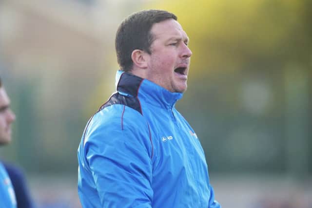 Guiseley manager Paul Cox