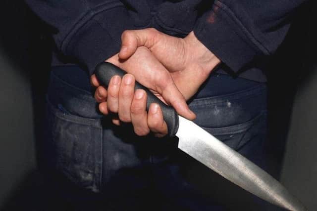 Thousands of children have been caught carrying a knife in school