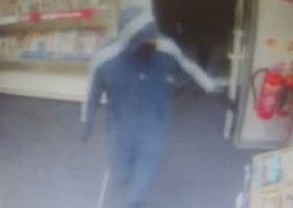 A CCTV image from the store.
