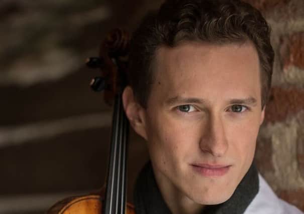 SOLOIST: Violinist Josef Spacek will appear with the Czech Philharmonic.