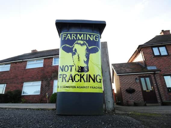 Many local residents are opposed to the fracking plans