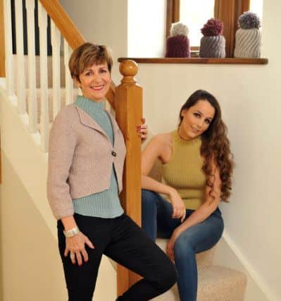 Sue and Alice wear sleeveless tops in pattern by The Knitter's Yarn in  Erika Knight Gossypium Cotton, costing Â£25; and jacket worn in Marie Wallin 'Jampa' in Softyak DK, costing Â£60. All from The Knitters Yarn, in Harrogate. Picture Tony Johnson.