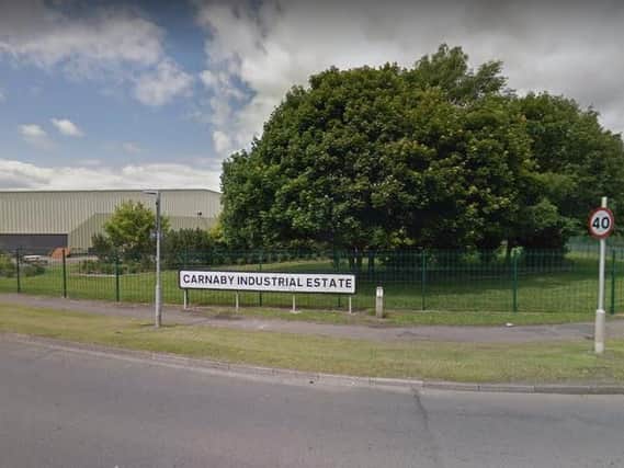 The theft took place at Carnaby Industrial Estate in Bridlington. Picture: Google