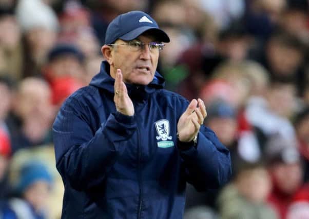 Middlesbrough manager Tony Pulis: Outlined what he expects from players.